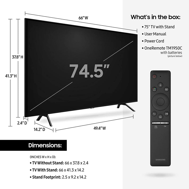 75" Q7F 4K Smart QLED TV