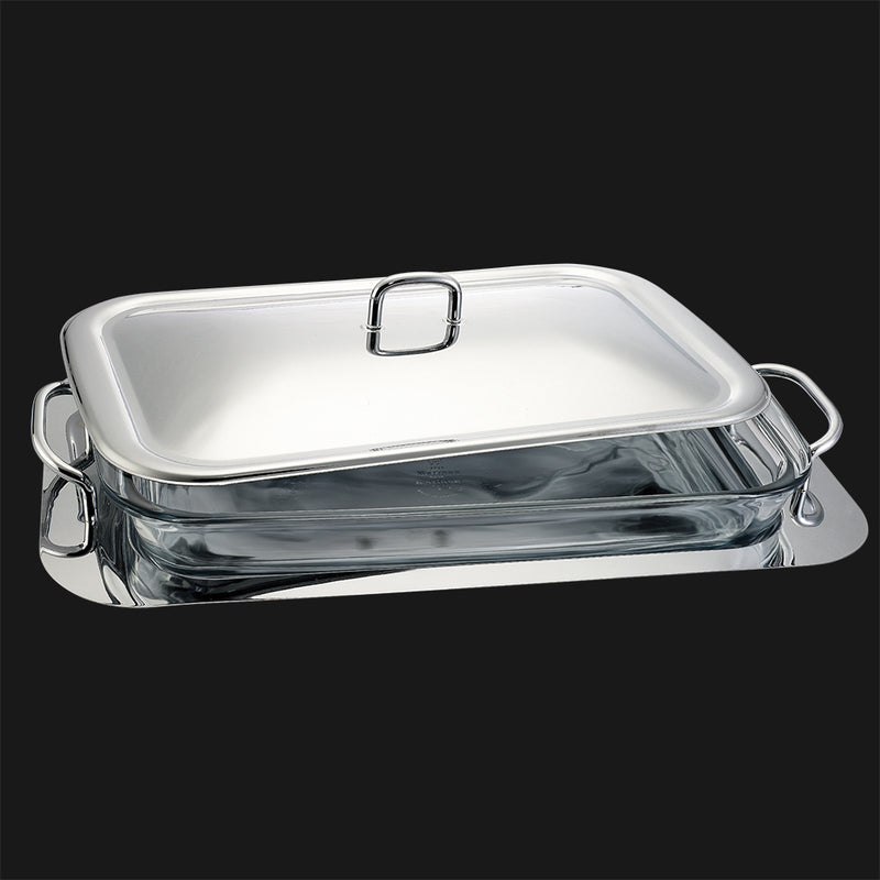 3L RECTANGLE FOOD CONTAINER SERVING TRAY