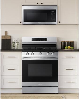 NX60A6511SS/AA 6.0 cu.ft. Freestanding Gas Range with Fan Convection Range and Air Fry