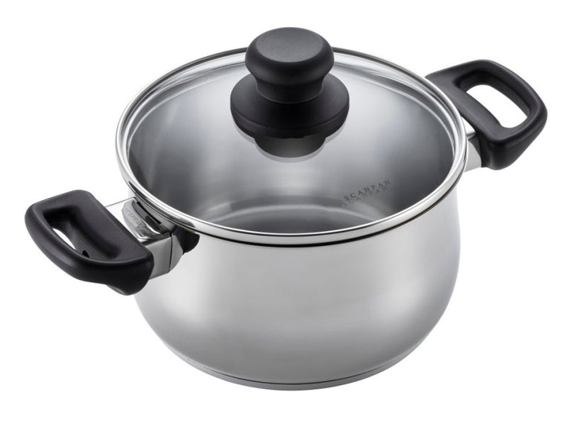 Classic Dutch Oven with lid (Stainless Steel) / Classic 4L Stock Pot with lid