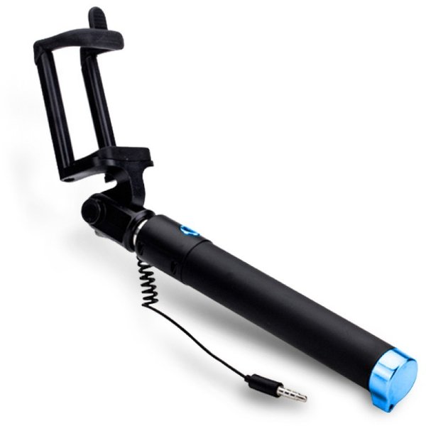 Foldable Wired Control Selfie Stick