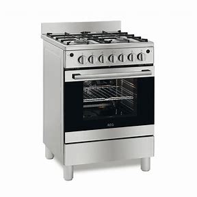 AEG 60CM 4 BURNERS FULL GAS STOVE WITH 71L OVEN