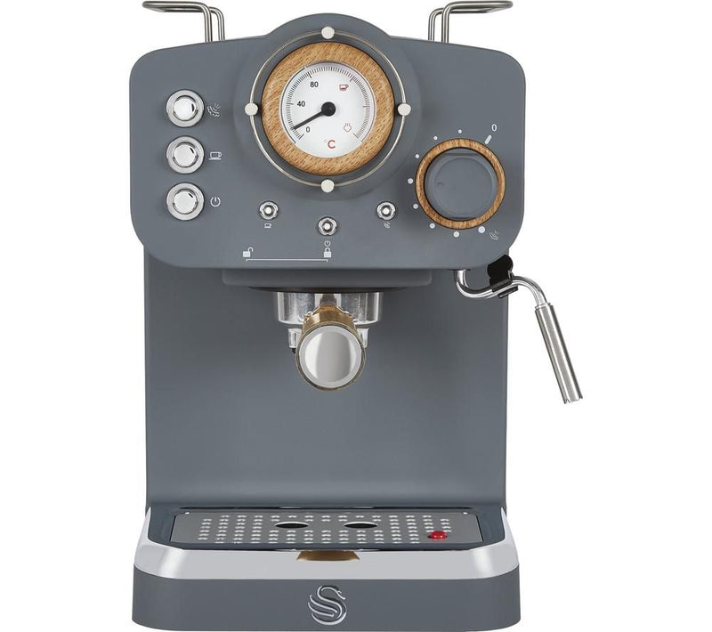 Swan Nordic Slate Grey Espresso Machine