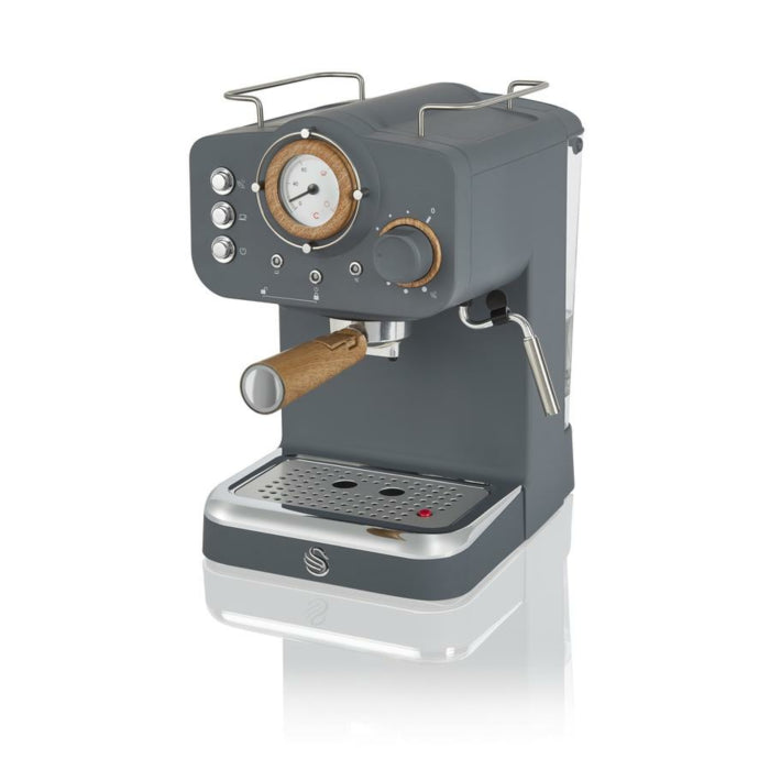 Swan Nordic Slate Grey Espresso Machine