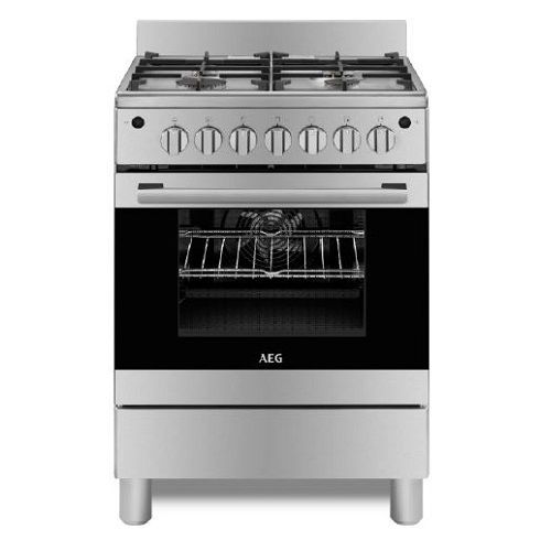 AEG 60CM 4 BURNERS FULL GAS STOVE WITH 71L OVEN
