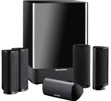 Compact 5.1 Channel 120W Home Theater Speaker System
