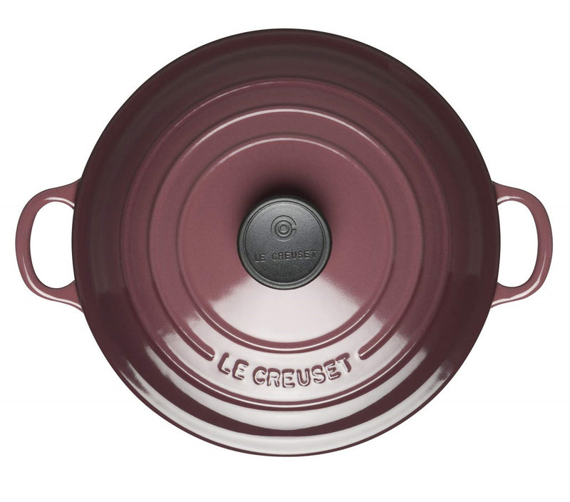 Cast Iron Round Casserole - 22cm, 24cm - Fig