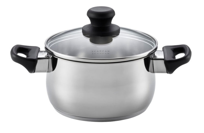 Classic Dutch Oven with lid (Stainless Steel) / Classic 4L Stock Pot with lid