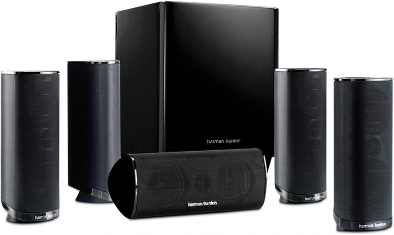 Compact 5.1 Channel 120W Home Theater Speaker System