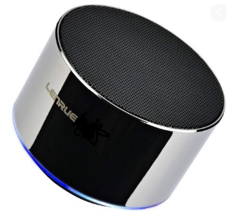A2 - Portable Wireless Bluetooth Speaker - Silver