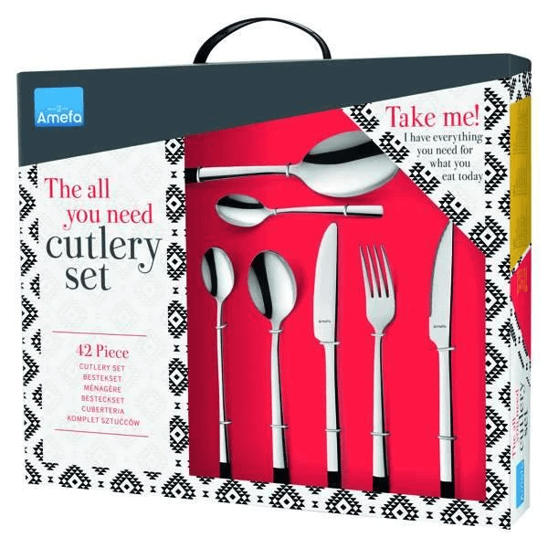 42 Piece All You Need Cutlery Set