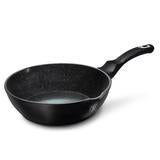 24cm Marble Coating Black Silver Collection Deep Fry Pan  BH-6185