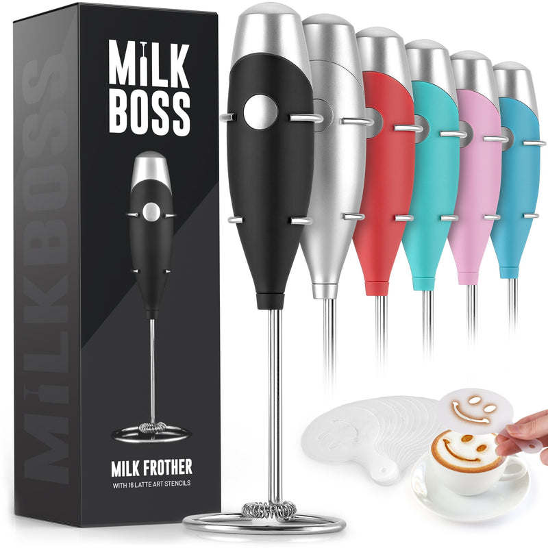 Milk Frother With Holster Stand in 2023