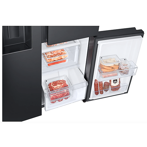 Side by Side 602L 3 Door Refrigerator RS65R5691B4