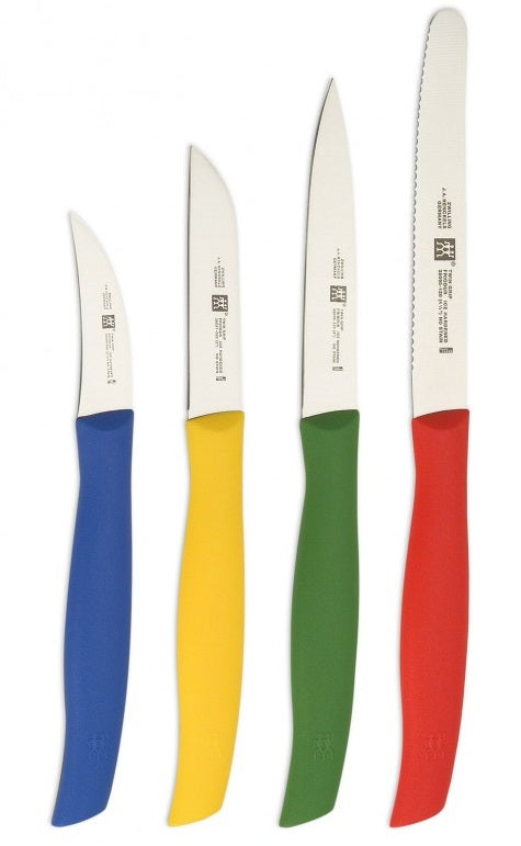 Twin Grip Coloured Paring Knives