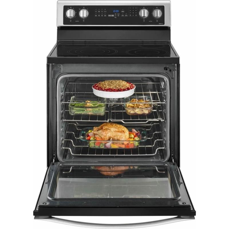 Electric Range With True Convection