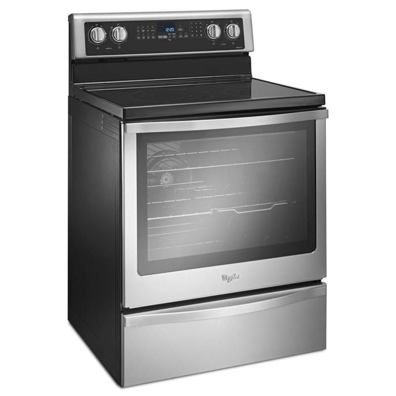 Electric Range With True Convection