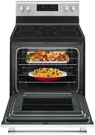 Electric Range with Precision Cooking and Power Burner - MET8800FZ